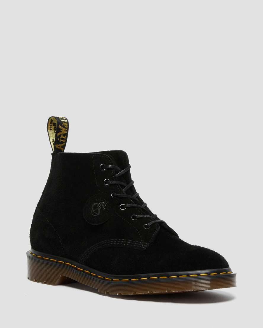 Dr. Martens 101 Suede Miesten Nilkkurit - Mustat Nilkkurit [510-XKMVFZ]